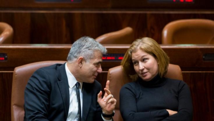 המחנה הציוני בראשות לבני תעקוף את לפיד