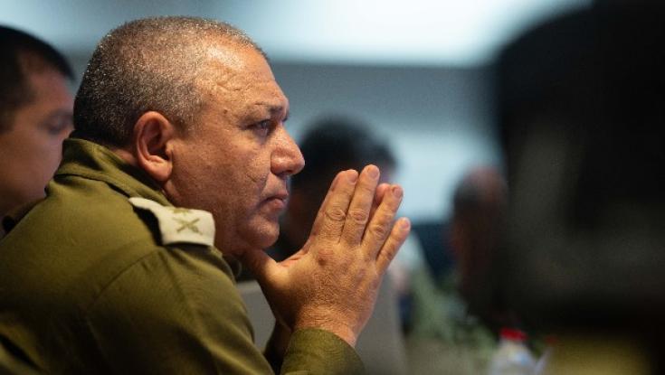 הרמטכ"ל מבעד לעדשה המצלמה: איזנקוט רות סוף