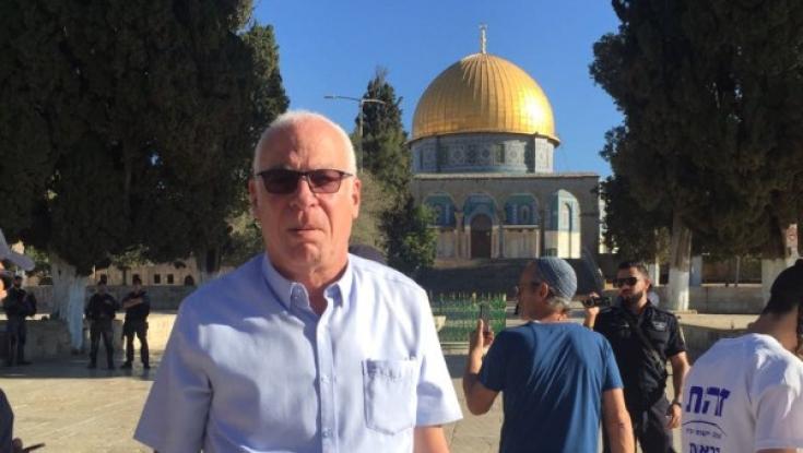 אריאל עלה להר הבית: "מקווים שתשעה באב יהיה יום שמחה"