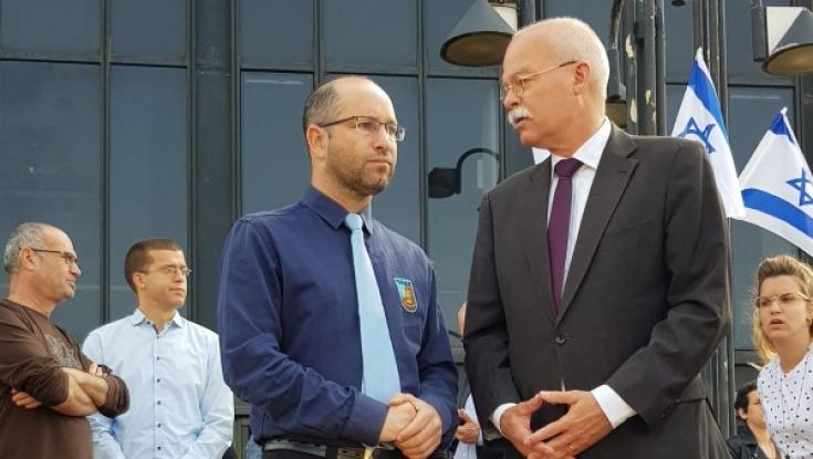 שגריר גרמניה השתתף בטקס יום השואה של תנועת בית"ר