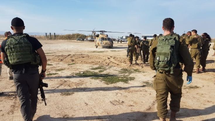 רכב צבאי עלה על מוקש, שבעה חיילים נפצעו