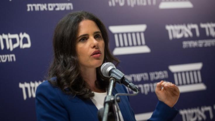 שקד: "ראש הממשלה לא צריך להחזיק בתיק הביטחון"