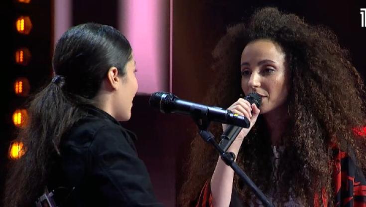 צפו: יובל דיין מפתיעה מתמודדת ב"דה וויס" ומצטרפת לדואט