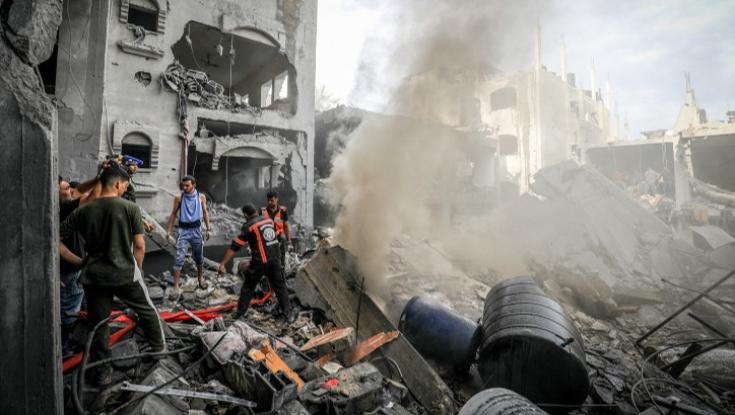 האו"ם העביר סיוע הומניטרי לעזה דרך מעבר רפיח במצרים