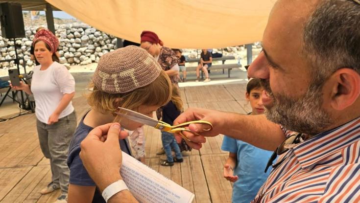בנימין: אלפים בארועי ל"ג בעומר ב'שילה הקדומה'