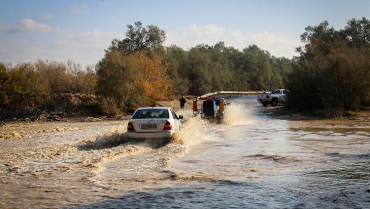 במשטרה מזהירים את הנהגים והמטיילים: חשש משיטפונות במדבר יהודה וים המלח