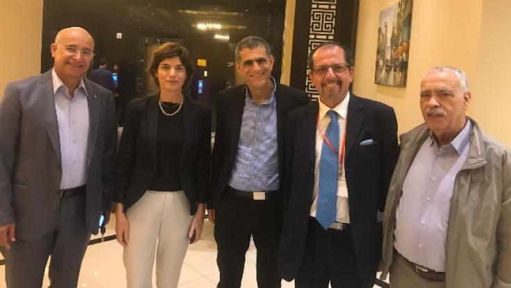 תמר זנדברג נפגשה עם ראש הממשלה הפלסטיני