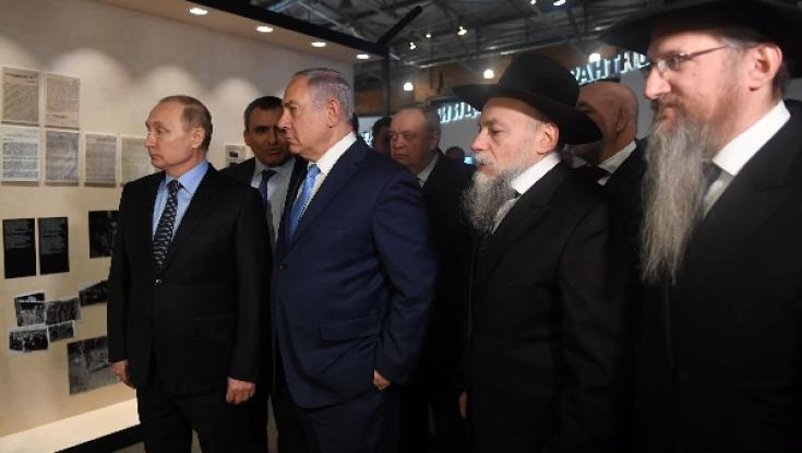 פוטין: שפע ברכות ליהודי רוסיה לרגל ראש השנה
