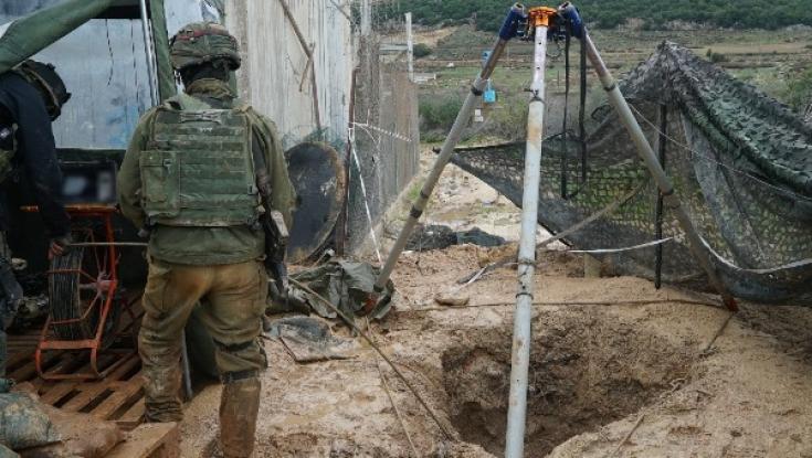 צה"ל משמיד את מנהרות הטרור בצפון