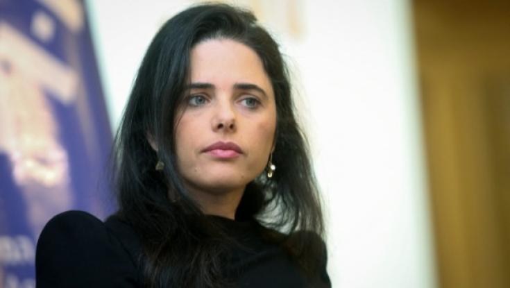 איילת שקד: "נתניהו ויתר על החלת הריבונות בבקעת הירדן"