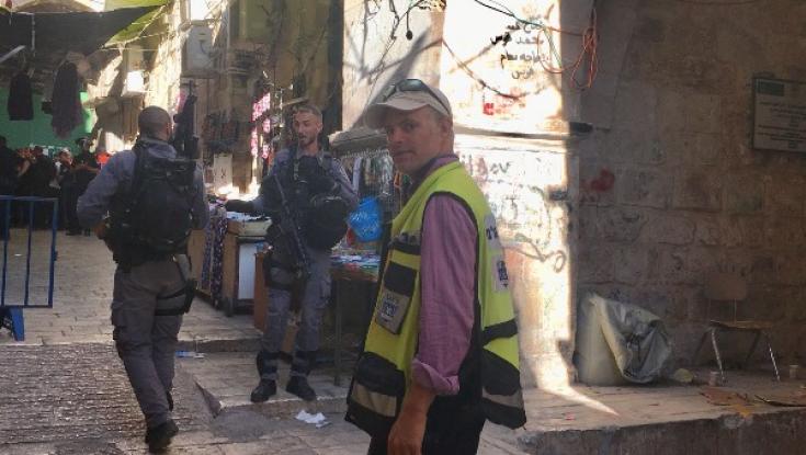 ניסיון הדקירה בירושלים: השוטר לא נפגע, המחבל חוסל
