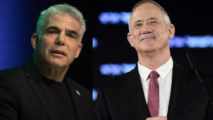 נחשפה רשימת "כחול לבן" לכנסת