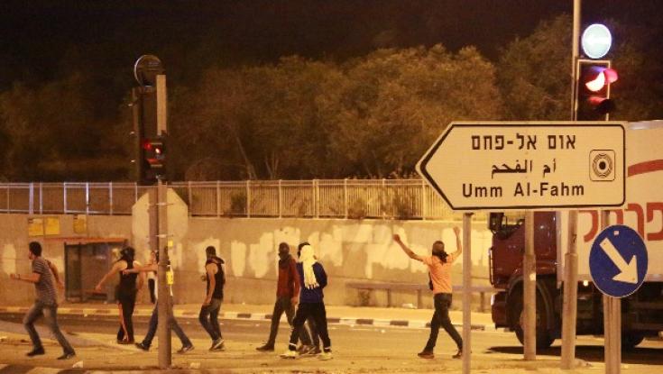 אירוע דריסה באום אל פאחם: שני לוחמי מג"ב נפצעו