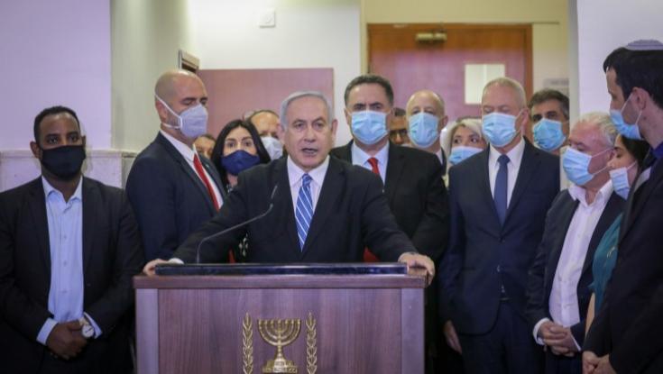 נתניהו בבית המשפט: "בפרקליטות חברו לעיתונאי השמאל כדי לתפור לי תיקים מופרכים והזויים"