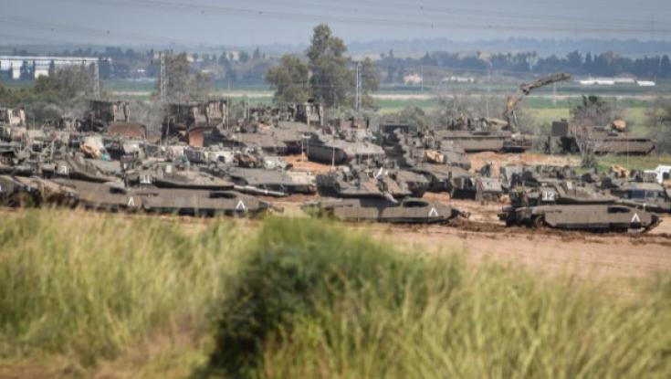חטיבת שיריון בדרך לעזה: "נערכים לכמה ימי לחימה"