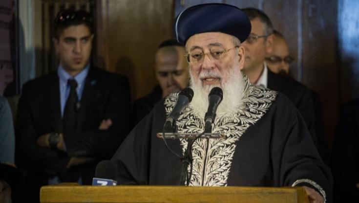 הרב עמאר סיפר בהלווית הרב דרוקמן: בזכותו הלכתי להיות רב ראשי