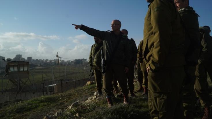 בעקבות הפיגועים - מפקדי צה"ל סיירו בבנימין