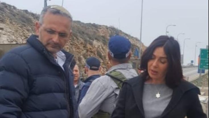 מירי רגב בביקור בעמונה: "להסדיר את היישוב עפרה"