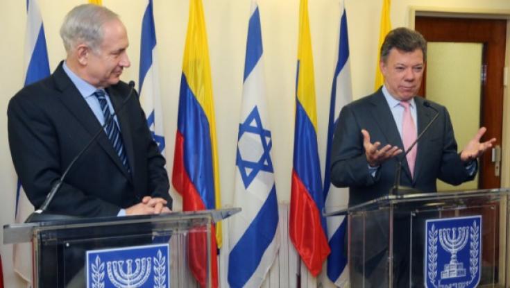 מחטף בקולומביה: הכירה במדינה פלשתינית