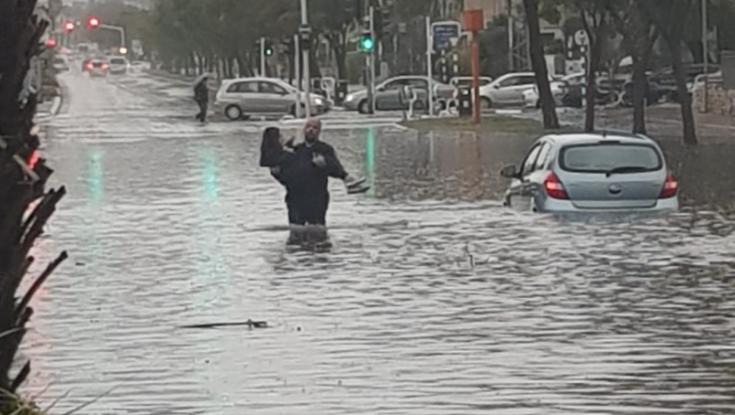 חשש להצפות בערי החוף והשפלה | תחזית מזג אוויר לסוף השבוע