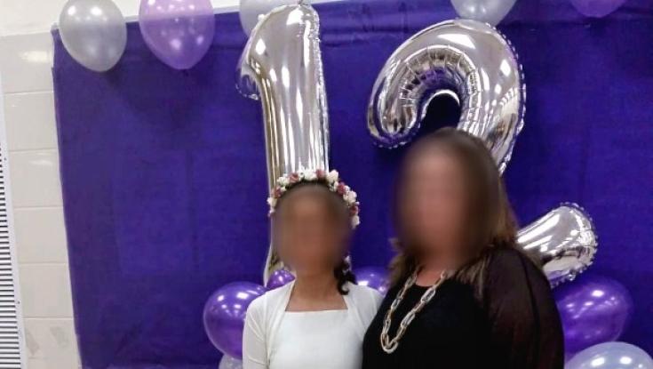 בת-מצווה מרגשת לאחר 18 שנה בשבי
