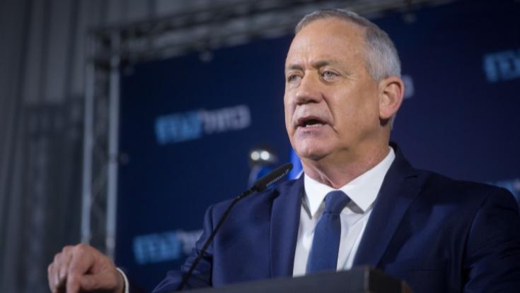 גנץ מצהיר: "המשותפת לא תהיה חלק מהממשלה שאקים"