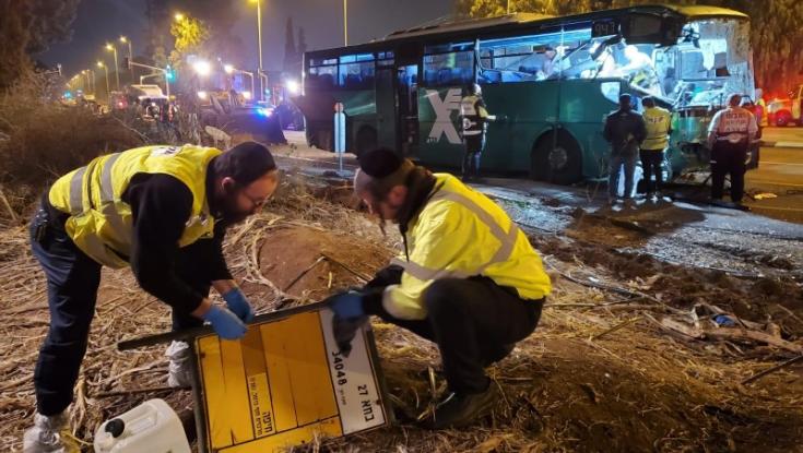 המשטרה: נהג האוטובוס מהתאונה מסוכן לציבור