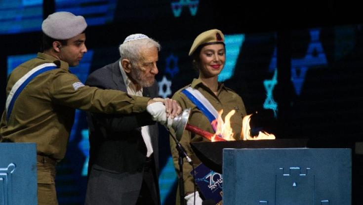 לינור אברג'ל ואביב אלוש נבחרו להנחות את טקס הדלקת המשואות