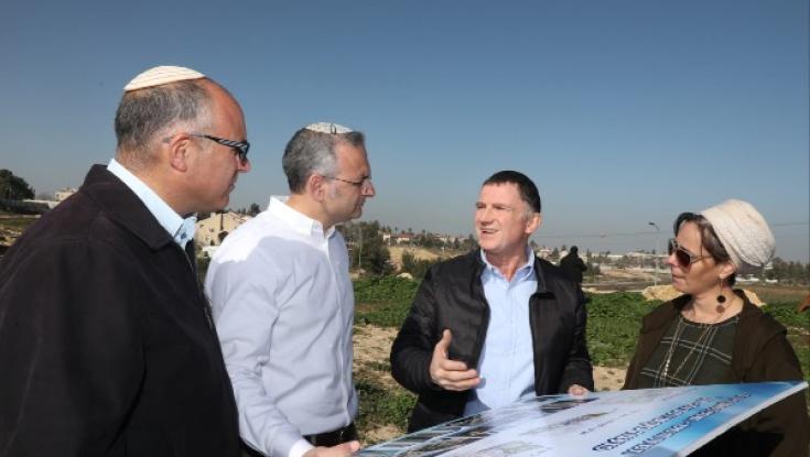 יו"ר הכנסת בסיור בבנימין: "נמשיך ונמשיך לבנות בכל הכוח"