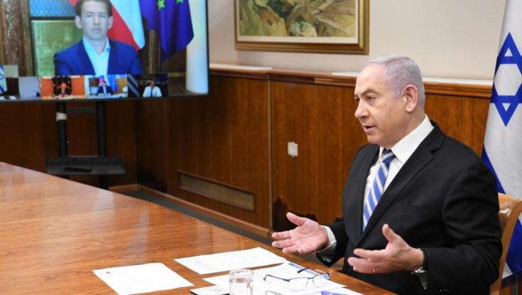 נתניהו בוועידה בינלאומית: "רוצים מנגנון בסדר גודל תעשייתי שיוכל לבצע בדיקות המוניות"
