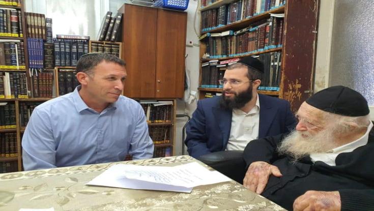 מתן כהנא נפגש עם הרב קנייבסקי: "לימוד התורה הוא החיסון הרוחני של עם ישראל"