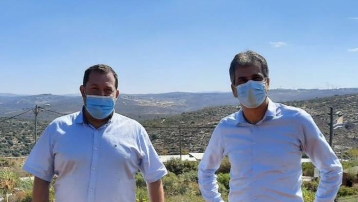 השר אלי כהן בשומרון: "לחבר את הישובים הצעירים לחשמל"