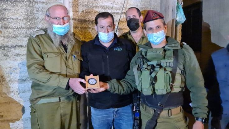 מרגש: טקס חילופי מג"דים בקבר יוסף