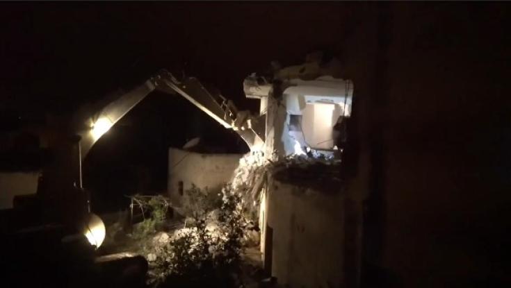 צה"ל הרס את בית המחבל שרצח את התינוק עמיעד ישראל מעפרה