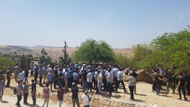 בטקס מרגש: עצמות מימי בית שני הובאו לקבורה מחודשת