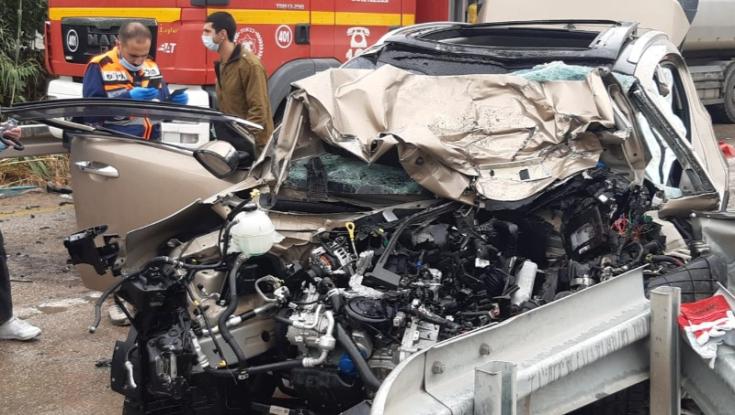 גבר ואישה כבני 60 נהרגו בתאונת דרכים בבקעת הירדן