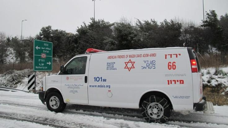 השלג יגיע? במד"א נערכים לסופה