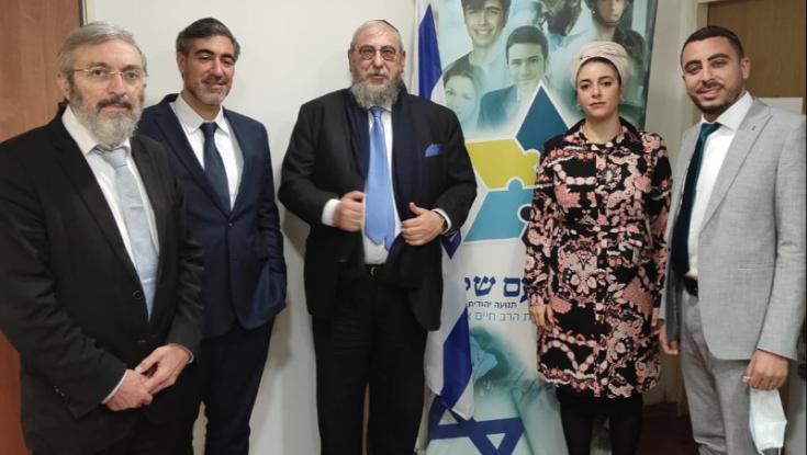 הרב חיים אמסלם הגיש את רשימתו לכנסת