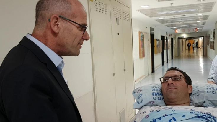 חודש לאחר התאונה הקשה: אפרים רימל שוחרר מבית החולים
