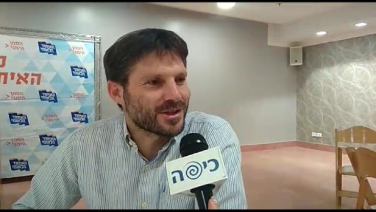 סמוטריץ' לכיפה: "הרב פרץ הוא יו"ר הסיעה המשותפת שלנו וכך זה גם יישאר"