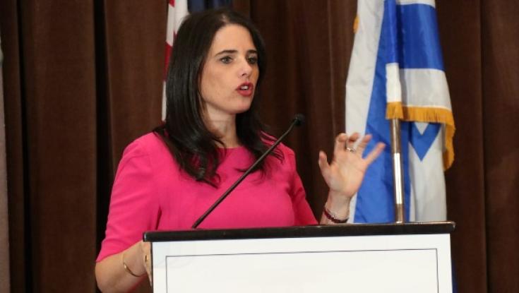 השרה שקד נגד שופטי העליון: "יש מי שתופסים את המסורות שלנו כחסם"