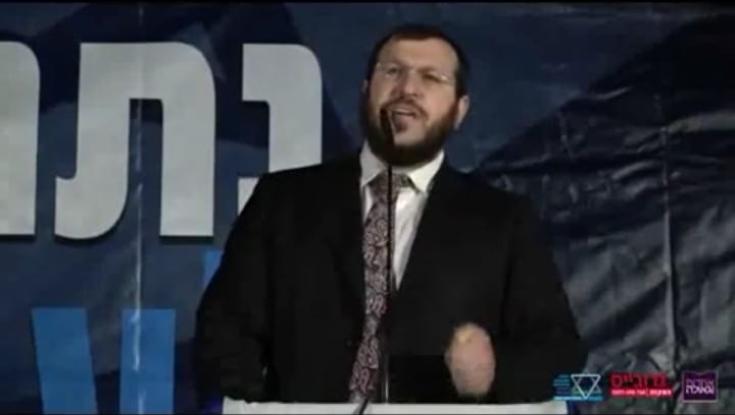 הרב עמיחי אליהו: "המאבק על מערכת המשפט, זה לא מאבק רק של בנימין נתניהו"