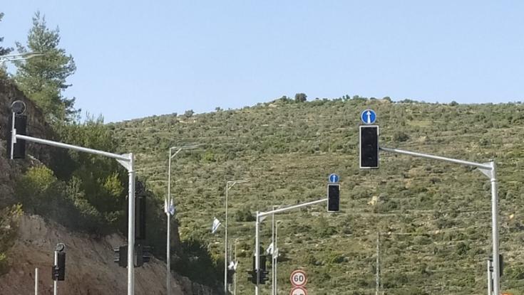 שדרוג לתושבי בנימין: רמזור חדש בצומת המשטרה הבריטית