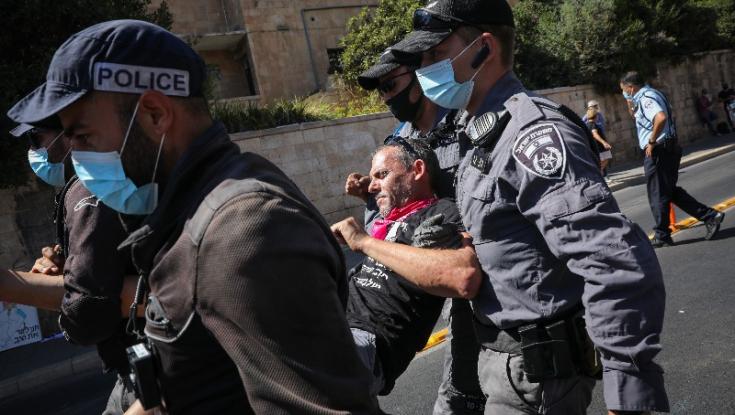 לאחר עימותים מול המפגינים, המשטרה פינתה את מאהל המחאה בבלפור