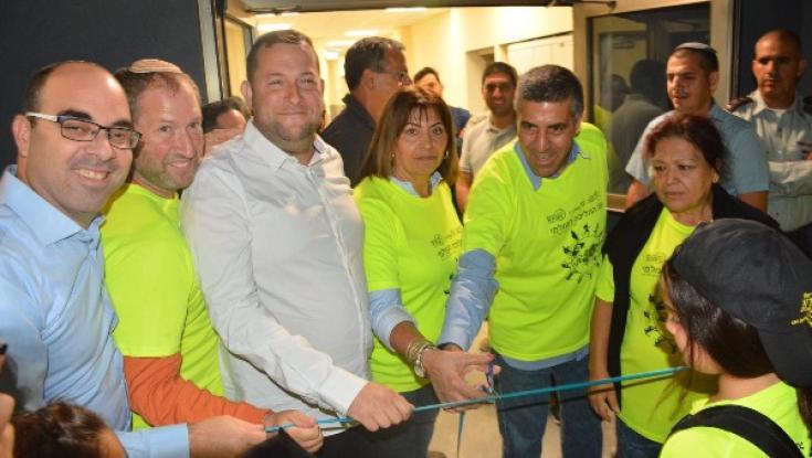 אולם ספורט על שם חייל שנפל בצוק איתן, נחנך בשומרון