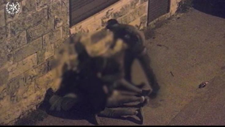 צפו: מסתערבי מג"ב לכדו שלושה נאשמים בהשלכת בקבוקי תבערה