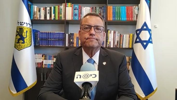 משה ליאון לכיפה: "מקווה שהחיסונים יגיעו בקרוב, אנחנו אנשים מאמינים בני מאמינים"