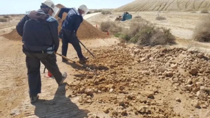 אחרי 50 שנה: פינוי מוקשים מאתר מבקעת הירדן