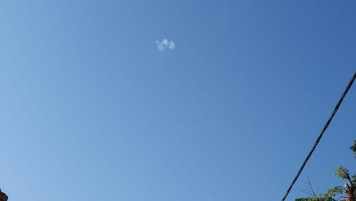תיעוד: יירוט רקטה בשמי חולון