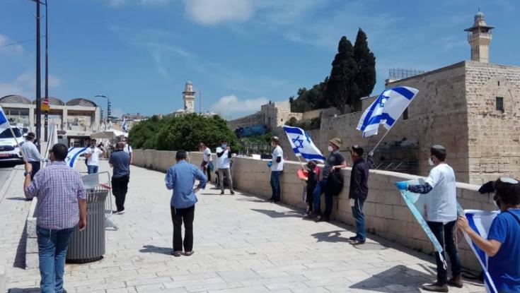 "תפתחו את ההר", צפו: סטודנטים מוחים נגד סגירת הר הבית